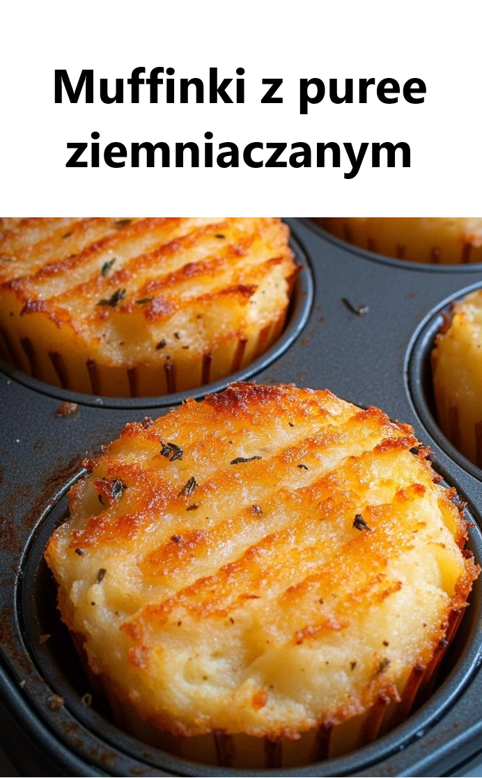 Muffinki z puree ziemniaczanym