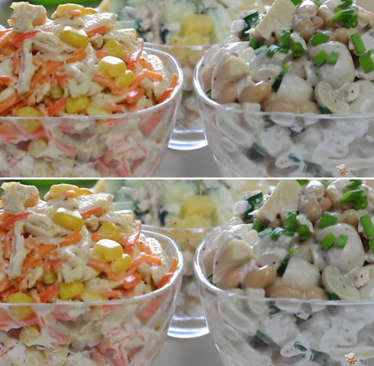 Proste i pyszne sałatki z 3 składników