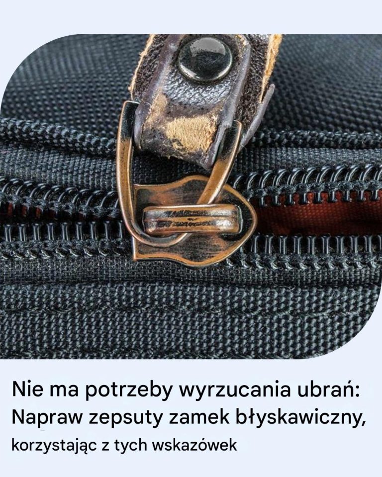 10 genialnych sposobów na naprawę zamka błyskawicznego