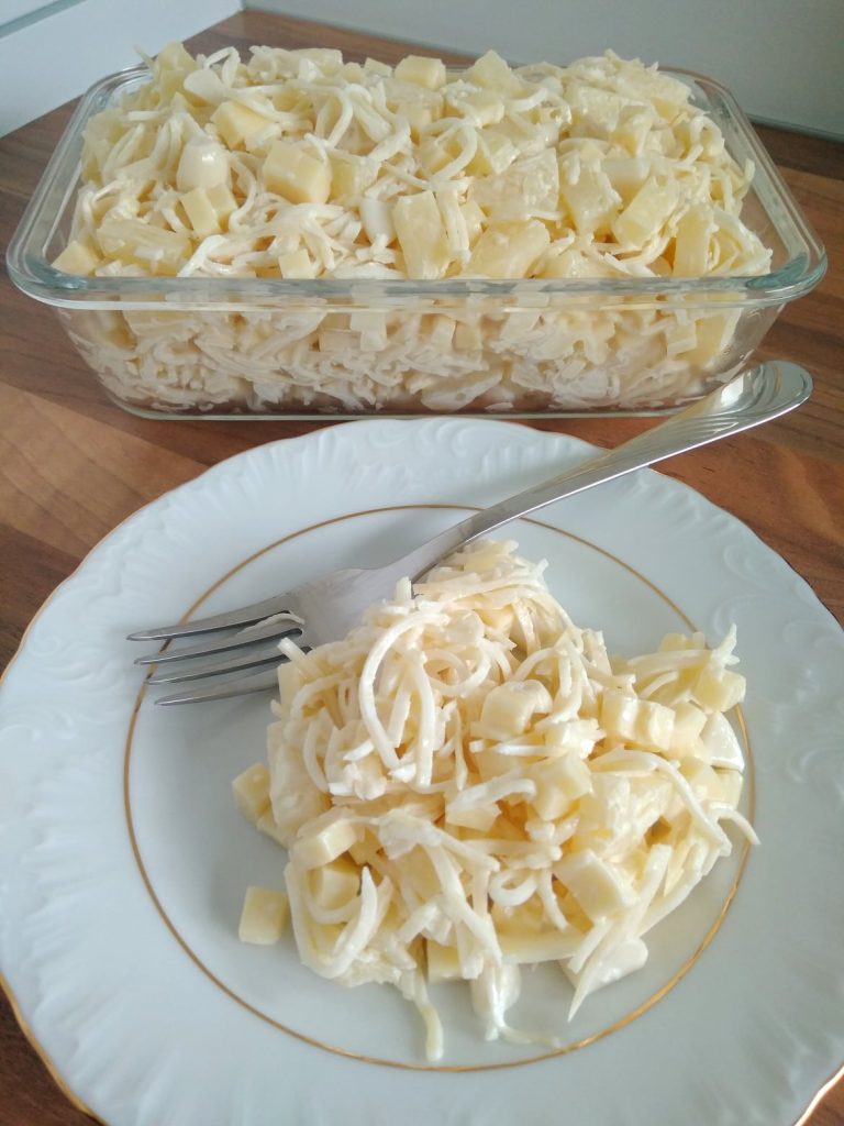 🥗 Sałatka Biała Dama z wędlinami – idealna na wyjątkowe okazje