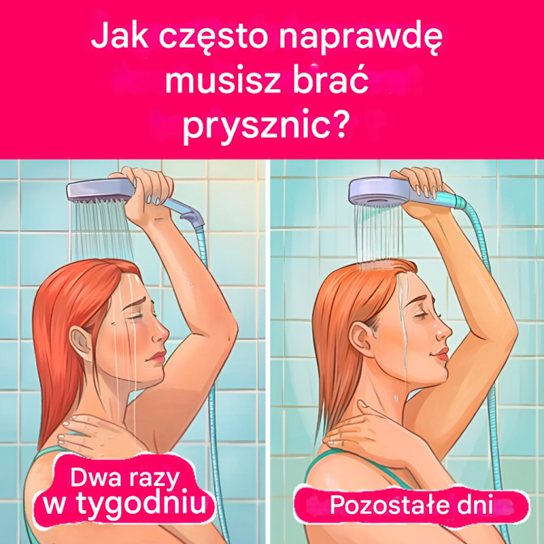 Jak często należy brać prysznic?