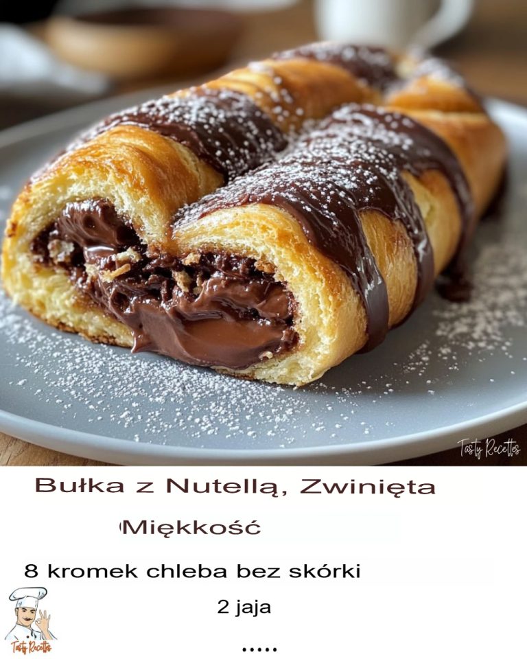 Chleb kanapkowy z Nutellą, bułka słodka