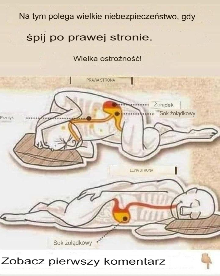 Czy lepiej spać na prawym czy lewym boku? Nauka mówi