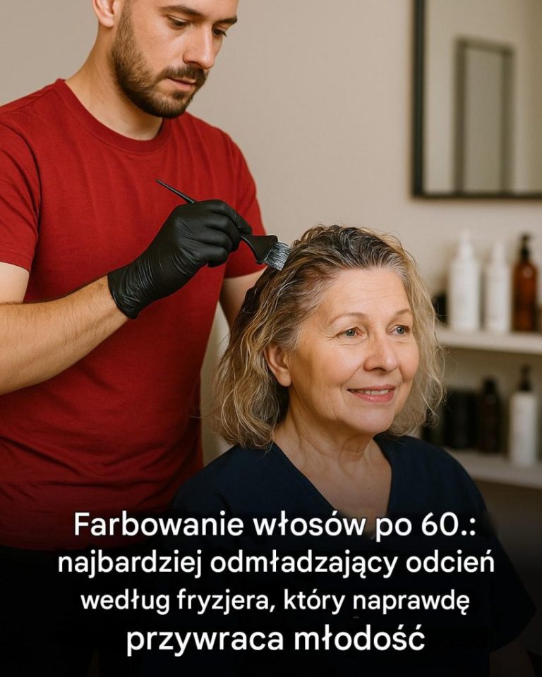 Jaki kolor wybrać po 60-tce, aby uzyskać młodzieńczy efekt? Fryzjer dzieli się swoimi radami