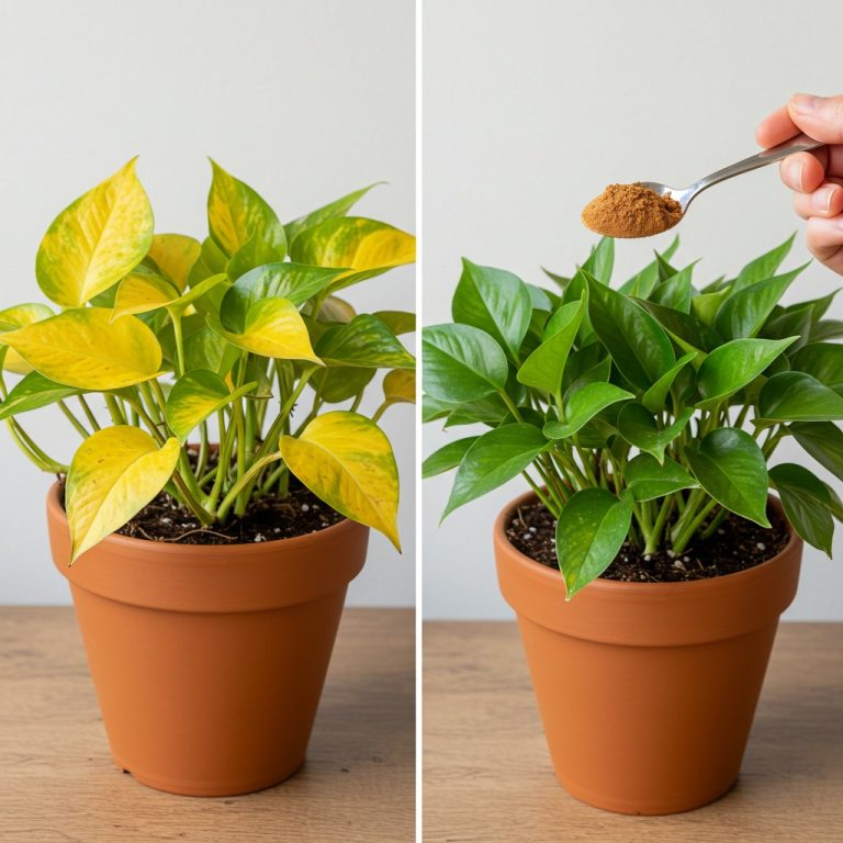 W ciągu kilku godzin ożywi zażółcone lub zgniłe rośliny.