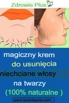 Naturalna maska ​​liftingująca: Aby wyeliminować włosy Do twarzy 100%