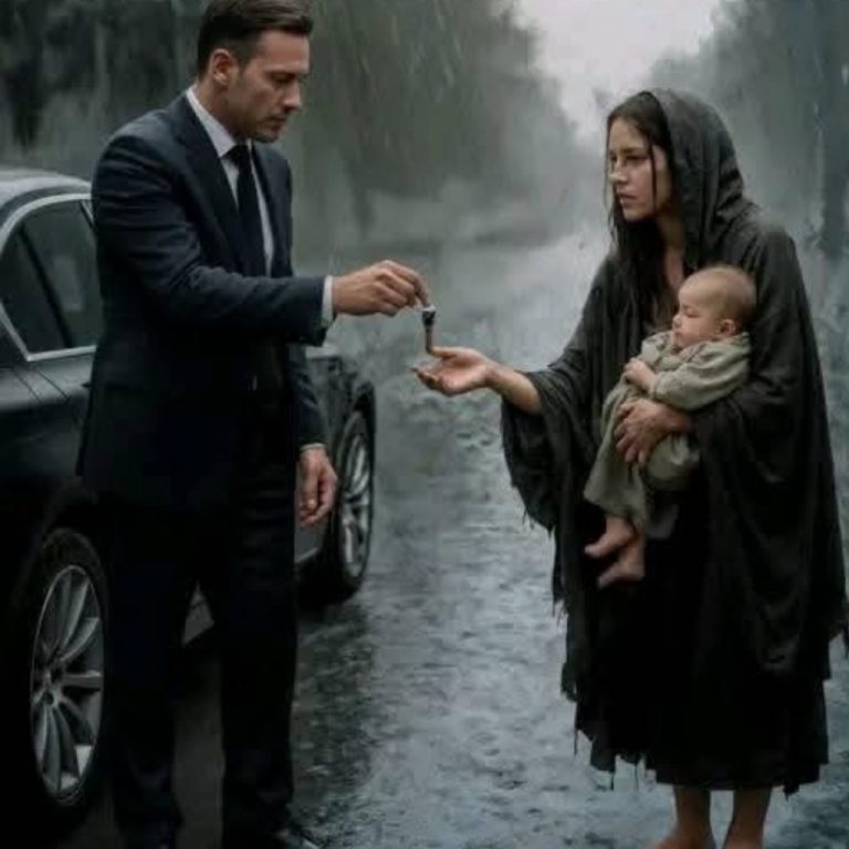 Milioner widzi żebrzącą kobietę z dzieckiem w deszczu w drodze na lotnisko i daje jej klucze do swojej willi! Ale to, co odkrywa po powrocie, pozostawia go bez słowa...