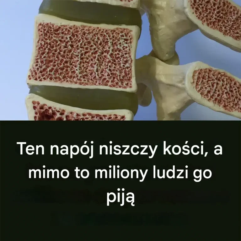 Ten napój niszczy kości