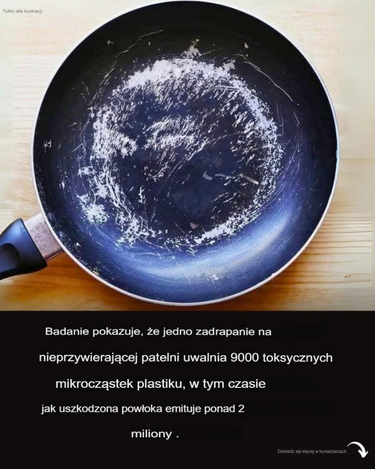 Patelnie z powłoką zapobiegającą przywieraniu mogą uwalniać miliony drobnych cząsteczek plastiku