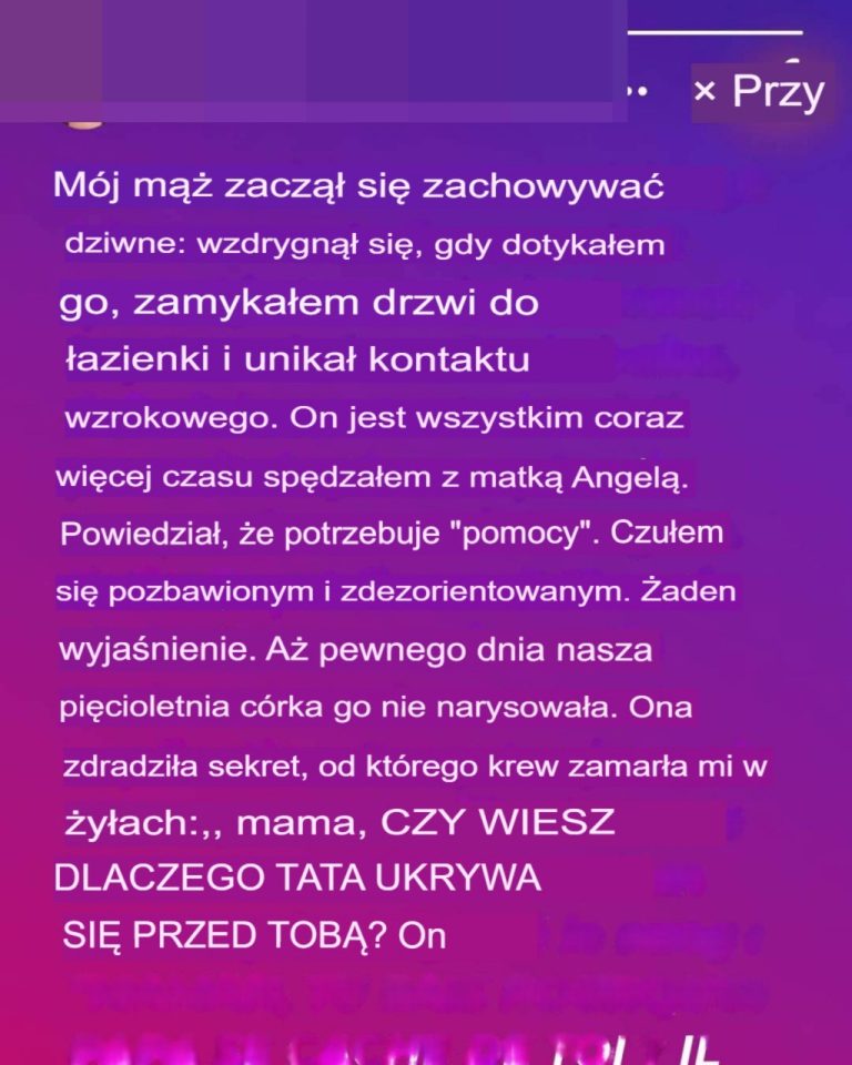 Mój mąż przez całe lato odmawiał zdejmowania długich rękawów – wtedy nasza córka wyjawiła mi sekret, który skrywał