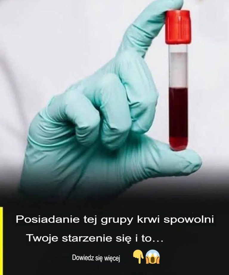 Posiadanie tej grupy krwi sprawi, że będziesz się starzeć wolniej, a to...