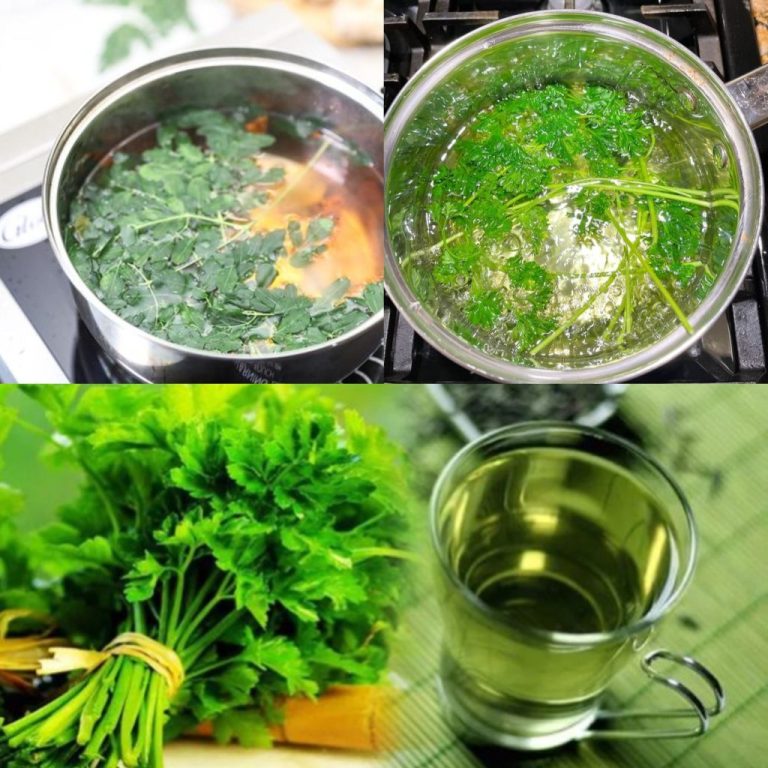 Odkryj cudowne właściwości herbaty pietruszkowej, które zmniejszają wzdęcia