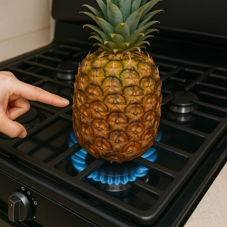 Podgrzej ananasa na kuchence, a możesz rozwiązać problem, który ma 99% ludzi