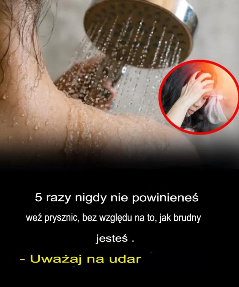 5 sytuacji, w których nigdy nie powinieneś brać prysznica, niezależnie od tego, jak bardzo jesteś brudny – uważaj na udar