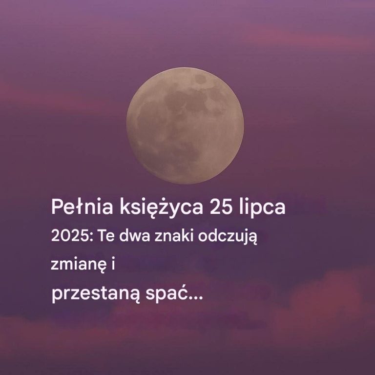 Astrologia: Pełnia Księżyca w lipcu 2025 roku może zepsuć święta tym dwóm znakom zodiaku