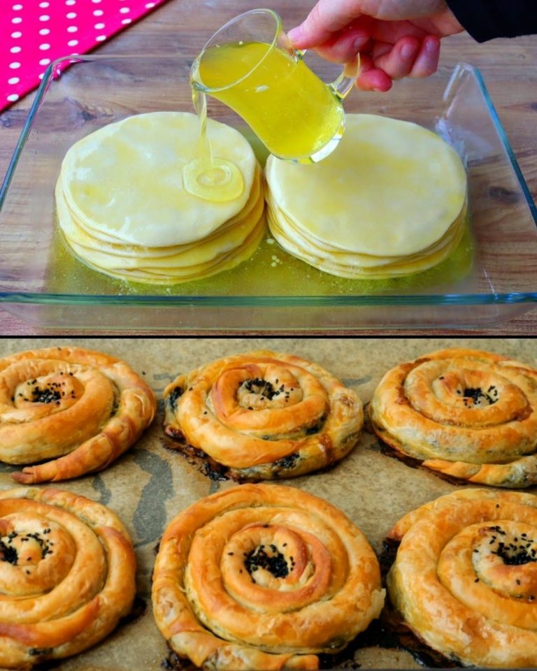 Szpinakowo-maślana rozkosz Borek