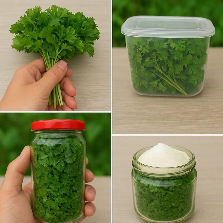 Pietruszka, sekret szefa kuchni, dzięki któremu zachowuje świeżość przez wiele miesięcy: nie gnije już