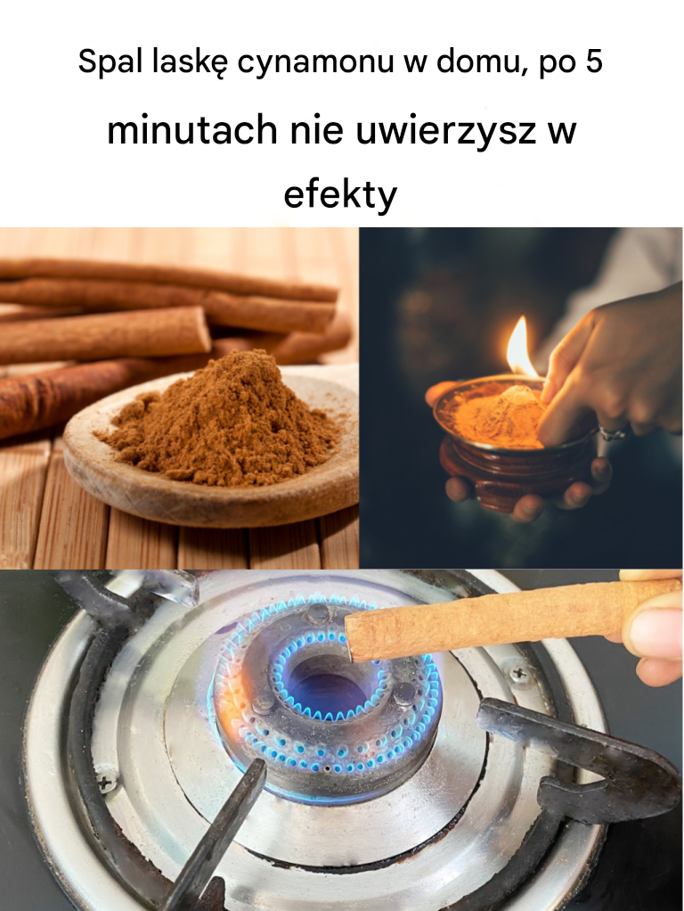 Spal laskę cynamonu w domu, po 5 minutach nie uwierzysz w efekty