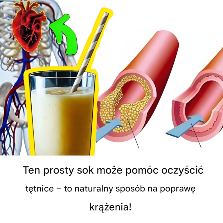 Oczyść swoje tętnice tym prostym sokiem
