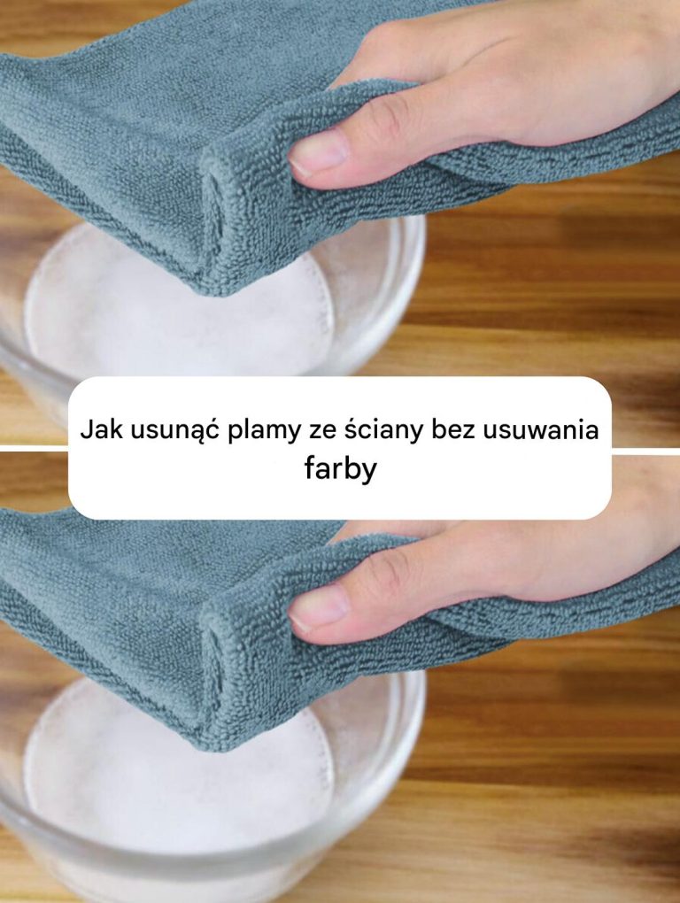 Jak usunąć plamy ze ściany bez usuwania farby