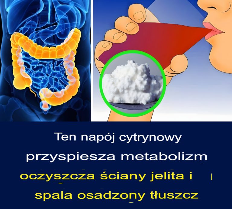 Ten napój cytrynowy przyspiesza metabolizm, oczyszcza ściany jelit i spala nagromadzony tłuszcz