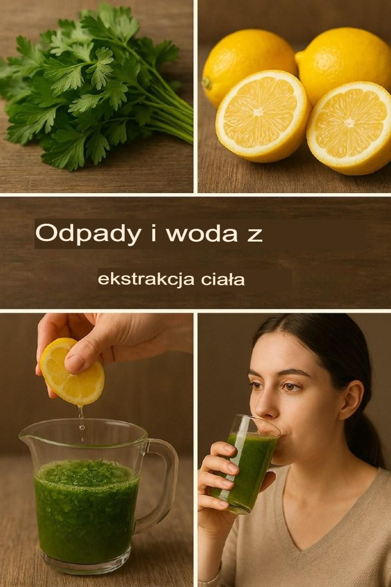 Cytryna i pietruszka: prosty, dwuskładnikowy środek na odchudzanie i zatrzymywanie płynów