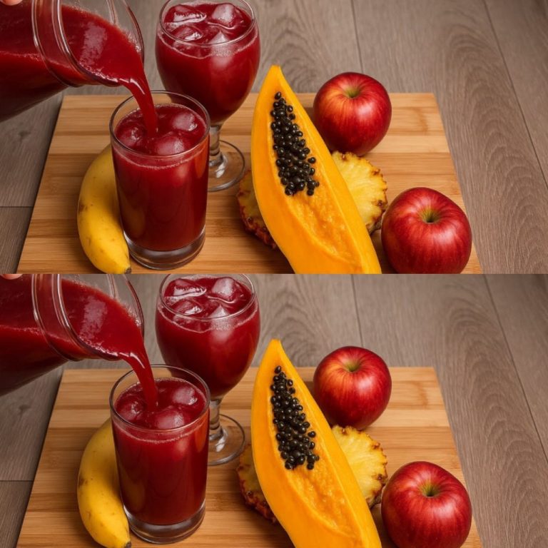 Sok z papai, jabłka i banana: Poprawia krążenie i rozpala wewnętrzną iskrę