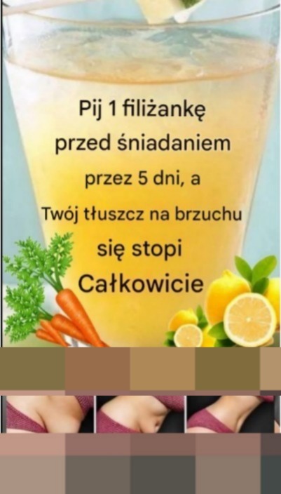 Pij 1 filiżankę przed śniadaniem przez 5 dni, a Twój tłuszcz na brzuchu się stopi całkowicie
