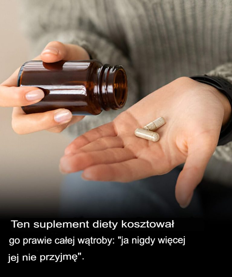 Ten suplement diety prawie kosztował go wątrobę: „Nigdy więcej nie popełnię tego błędu”