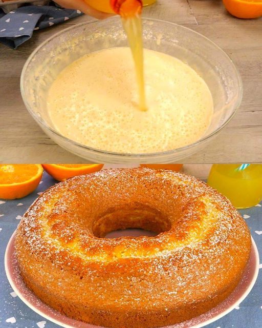 Niesamowicie pyszne ciasto pomarańczowe, cudownie pachnące wypieki jak u babci!