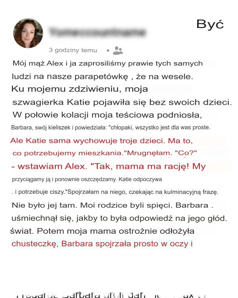 Podczas parapetówki mój mąż i teściowa zażądali, żebyśmy oddali mieszkanie jego siostrze – odpowiedź mojej mamy ich uciszyła