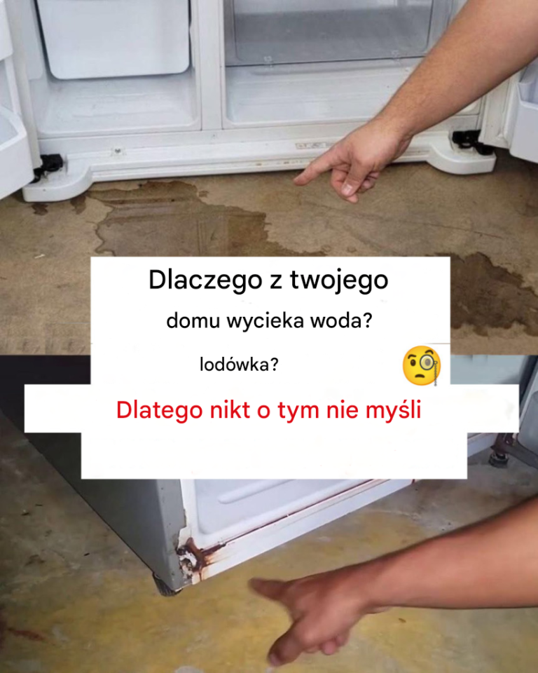 Dlaczego z lodówki wycieka woda?