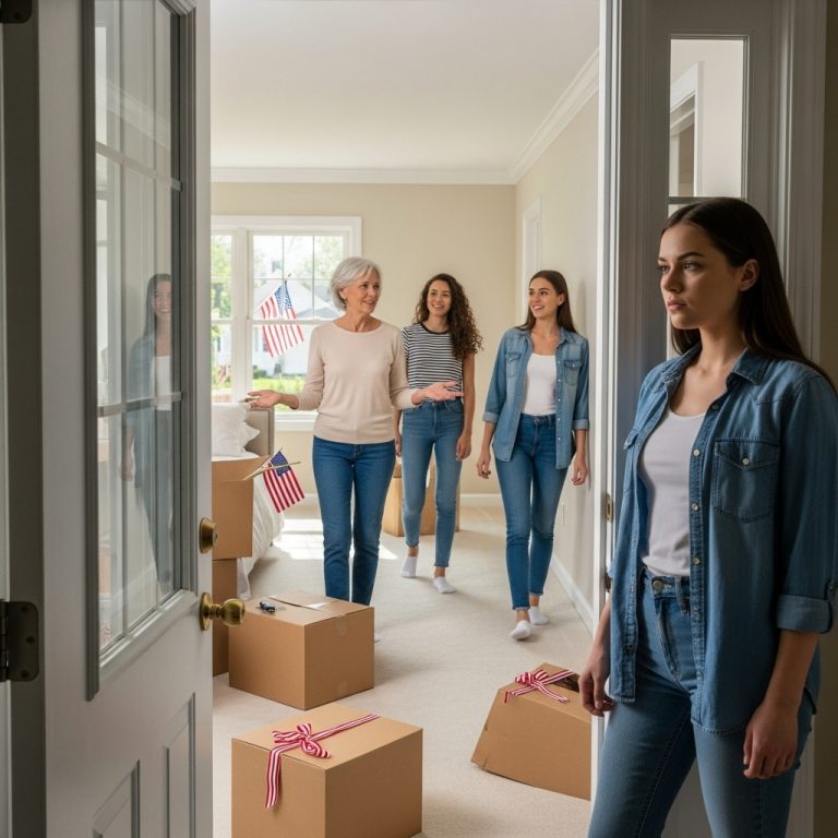 Moja mama przyprowadziła moje trzy siostry do „mojego” nowego domu – każda z nich zajęła sypialnię, a ona główną. Następnego ranka wymieniłam wszystkie zamki