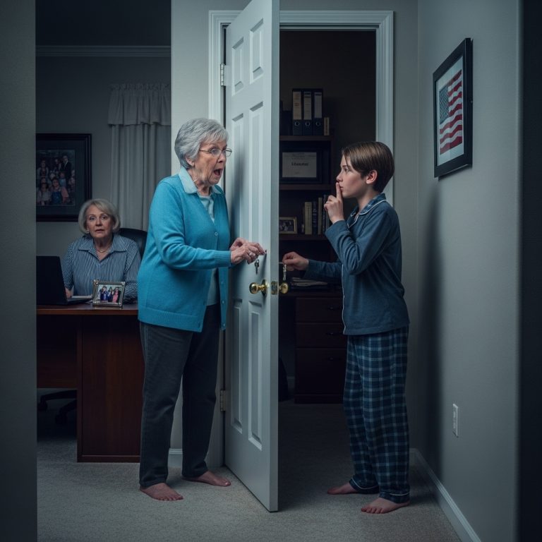 Mój 13-letni wnuk obudził mnie o świcie i szepnął: „Babciu, musisz znaleźć sobie inne miejsce do życia. Przyjdź i zobacz dlaczego”.