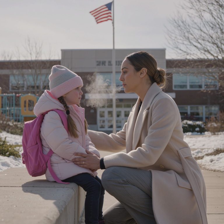 Moja mama odmówiła odebrania mojej chorej córki ze szkoły. Powiedziała: „Nie jestem twoją niańką”. Moja córeczka musiała czekać na dworze na mrozie przez dwie godziny. Nie krzyczałam. Nie kłóciłam się. Po prostu robiłam jedną cichą rzecz. Trzy dni później telefony zaczęły napływać jeden po drugim… i wtedy wszystko się zmieniło.