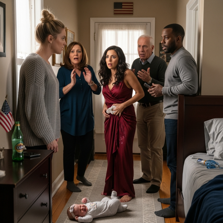 Mój 3-miesięczny synek upadł na dywan rodziców, a mój tata gonił za „zniszczoną sukienką” mojej siostry zamiast za moim dzieckiem