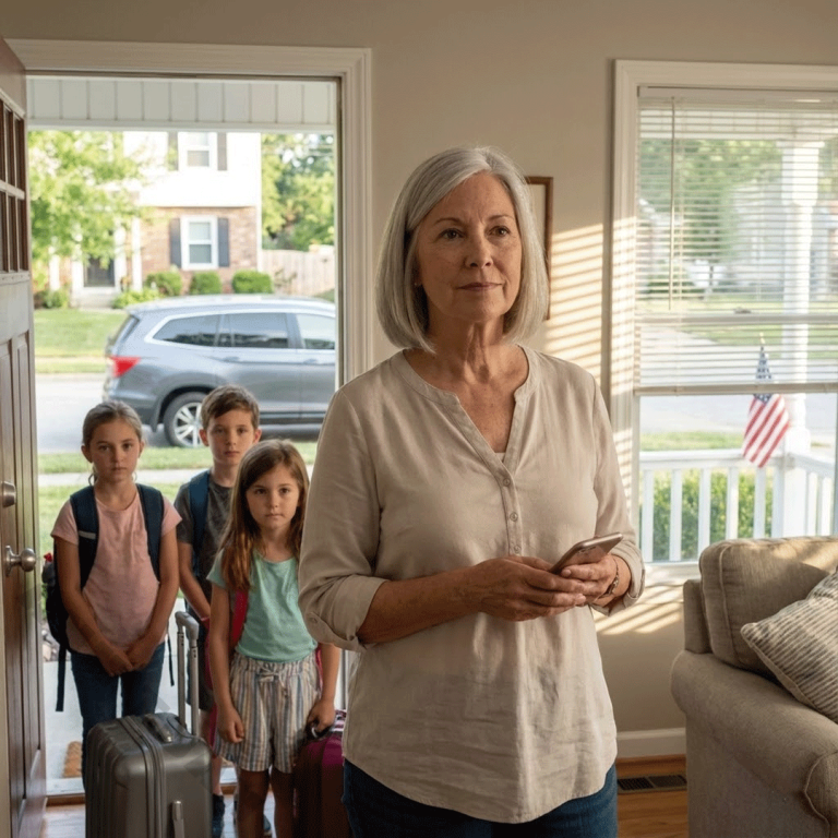 Zaraz po tym, jak przeszedłem na emeryturę, moja synowa zadzwoniła i powiedziała, że ​​zostawia ze mną trójkę dzieci na czas swojej podróży, udając, że to zwykła przysługa, którą jestem jej winien. Uśmiechnąłem się i zakończyłem rozmowę bez sprzeciwu. Potem podjąłem cichą decyzję, która z dnia na dzień zmieniła zasady panujące w naszej rodzinie. Kiedy wróciła z podróży, weszła do domu, spodziewając się, że wszystko będzie tak samo, ale to, co zobaczyła, sprawiło, że zamarła.