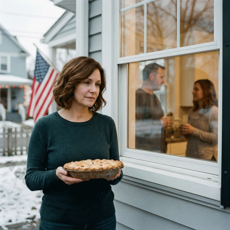 Wpadłam do domu córki bez wcześniejszego dzwonienia, ale kiedy zobaczyłam samochód męża na zewnątrz, nie weszłam od razu. Trzymałam się z tyłu, milczałam i wychwyciłam przez okno kilka spokojnych zdań, które nie pasowały do ​​tego, co słyszałam od miesięcy. Nic głośnego, nic dramatycznego, tylko kilka słów, które zmieniły moje postrzeganie wszystkiego. W tym momencie uświadomiłam sobie, że nasza „historia rodzinna” była starannie układana przez długi czas.