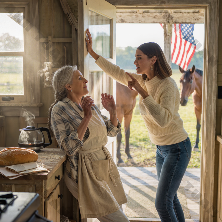 Kiedy moja córka przycisnęła mnie do ściany w mojej własnej kuchni i powiedziała: „Idziesz do domu opieki albo możesz spać z końmi na padoku. Wybierz jedno”, nadal nie płakałam.