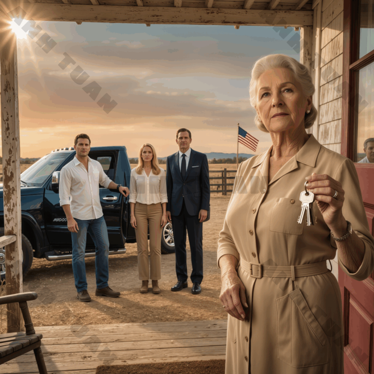 Na jego ślubie, w obecności ponad 200 gości, mój syn powiedział mi, że powinnam opuścić przyjęcie, ponieważ jego narzeczona czuła się nieswojo w mojej obecności. Wyszłam cicho, a łzy rozmazały mi makijaż. Następnego ranka, kiedy zadzwonił z prośbą o klucze do rancza, odpowiedziałam zaledwie czterema słowami, które po cichu odmieniły losy całej naszej rodziny.