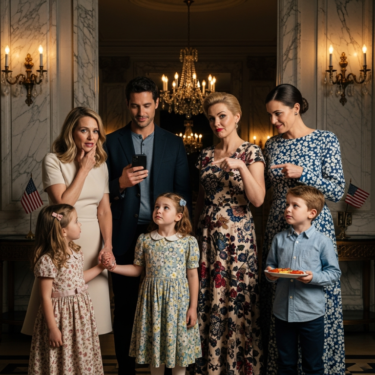 Moja siostra upokorzyła moje dzieci przed wszystkimi — po czym mój mąż powiedział sześć słów i w pokoju zapadła całkowita cisza.