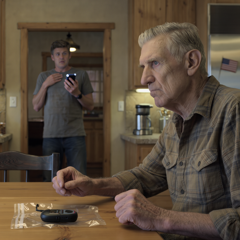 Mój syn wpadł i powiedział: „Sprawdzę twój samochód, czy jest bezpieczny”. Dwa dni później leżałem pod samochodem, wymieniając olej i znalazłem wciąż gorące urządzenie śledzące. Po cichu je zdjąłem i wysłałem prosto do Kanady. 12 godzin później telefon dzwonił bez przerwy, a jego blada twarz uświadomiła mi, że prawie straciłem szansę, by powiedzieć: „Tata żyje”.