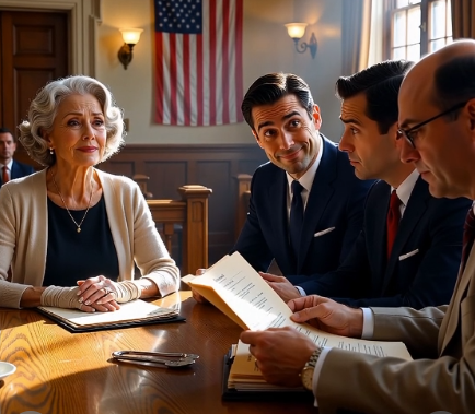 Mój syn powiedział mi: „Nie dostaniesz nic z testamentu ojca opiewającego na 25 000 000 dolarów”. Wtedy prawnik przeczytał jedną linijkę, której się nie spodziewał.