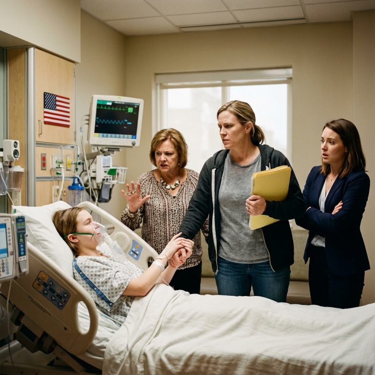 Moja matka zerwała maskę tlenową mojej ciężko chorej córce, bo odmówiłem zapłacenia za ich podróż do Europy. To był ostatni dzień, kiedy ją o cokolwiek błagałem.