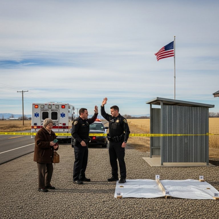 Mój wnuk zadzwonił o 5 rano i powiedział: „Babciu, nie zakładaj dziś czerwonego płaszcza” — cztery godziny później zrozumiałam dlaczego.
