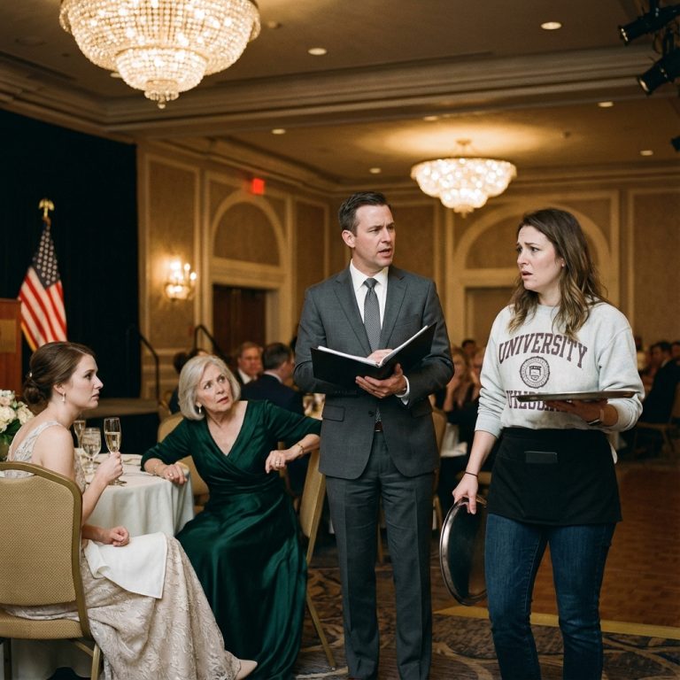 Ochroniarz wysłał mnie do wejścia dla personelu na przyjęciu u mojej siostry, nie wiedząc, że jestem właścicielem hotelu w Chicago, którego ochraniał.