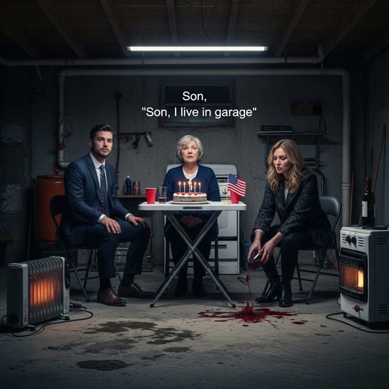 Mój syn milioner myślał, że dał mi mieszkanie – w moje urodziny powiedziałem mu: „Synu, mieszkam w garażu”