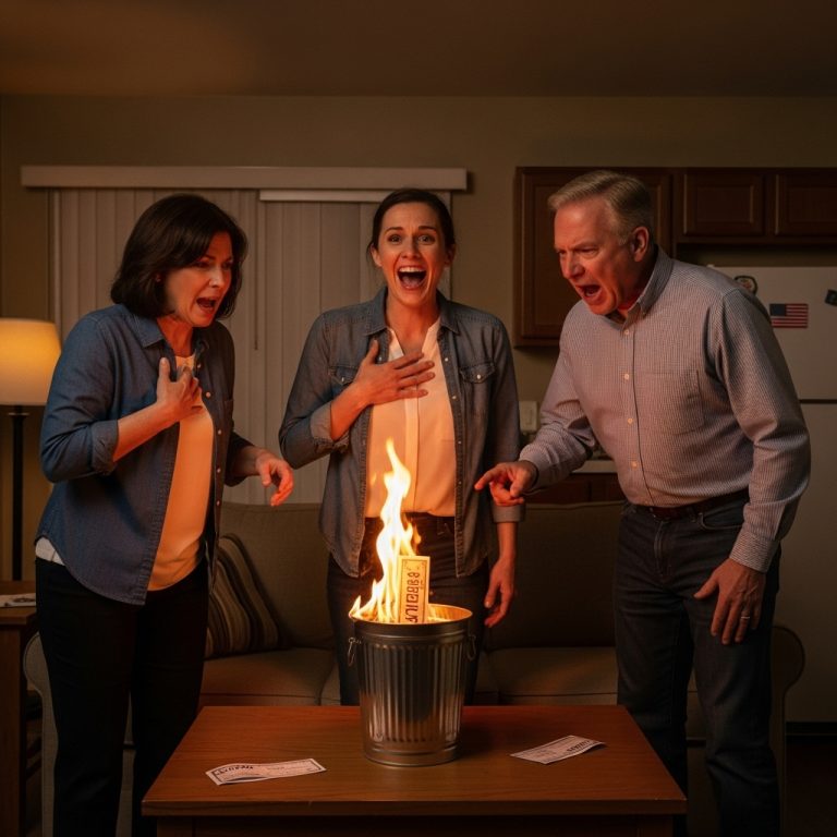 Moi rodzice spalili mój czek na 2,5 miliona dolarów i powiedzieli: „Bez podziału nie będzie pieniędzy” — nie zdawali sobie sprawy, że to ja dzierżę prawdziwą władzę.