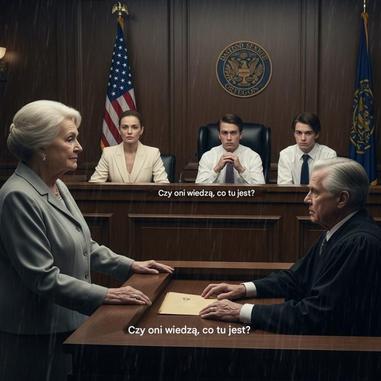 Moja córka zostawiła ze mną swoich trzech synów „na 2 godziny” – 15 lat później nazwała to „porwaniem”, podczas gdy sędzia trzymał kopertę, która mogła wszystko zmienić