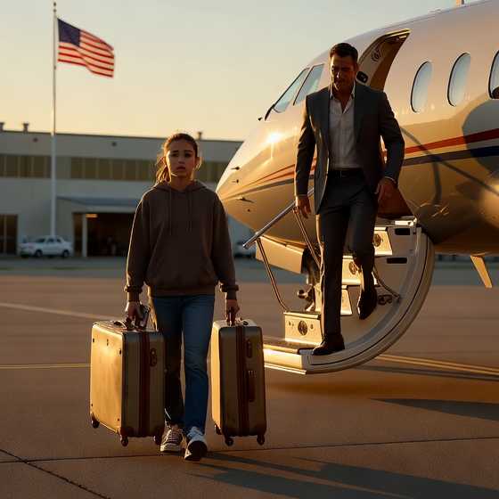 Moja matka zostawiła mnie na lotnisku z 200 dolarami i wzruszeniem ramion – nie spodziewała się, kto wyląduje zamiast mnie